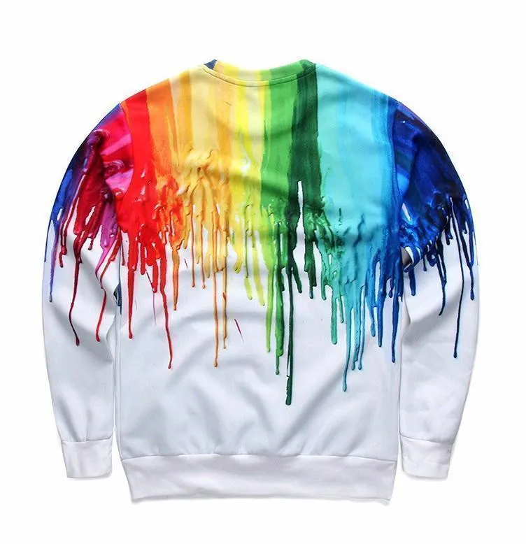 3D Color Sweatshirt For Men