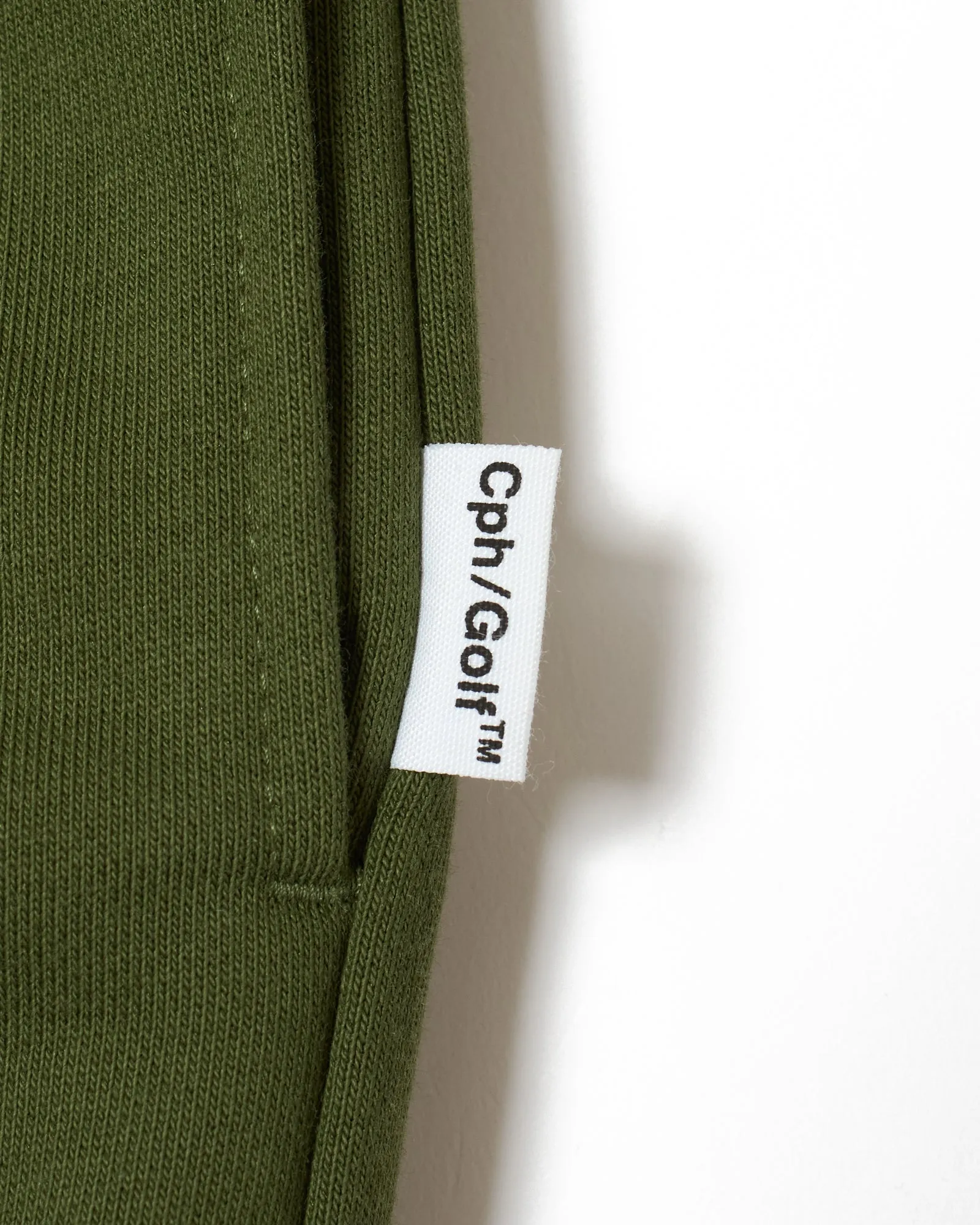 #ACTIVE MOCK NECKN SWEAT GREEN