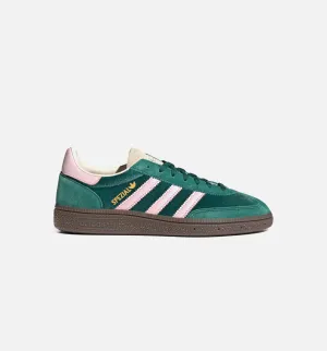 Adidas Clothing Handball Spezial Velvet Womens Lifestyle Shoe - Green/Pink