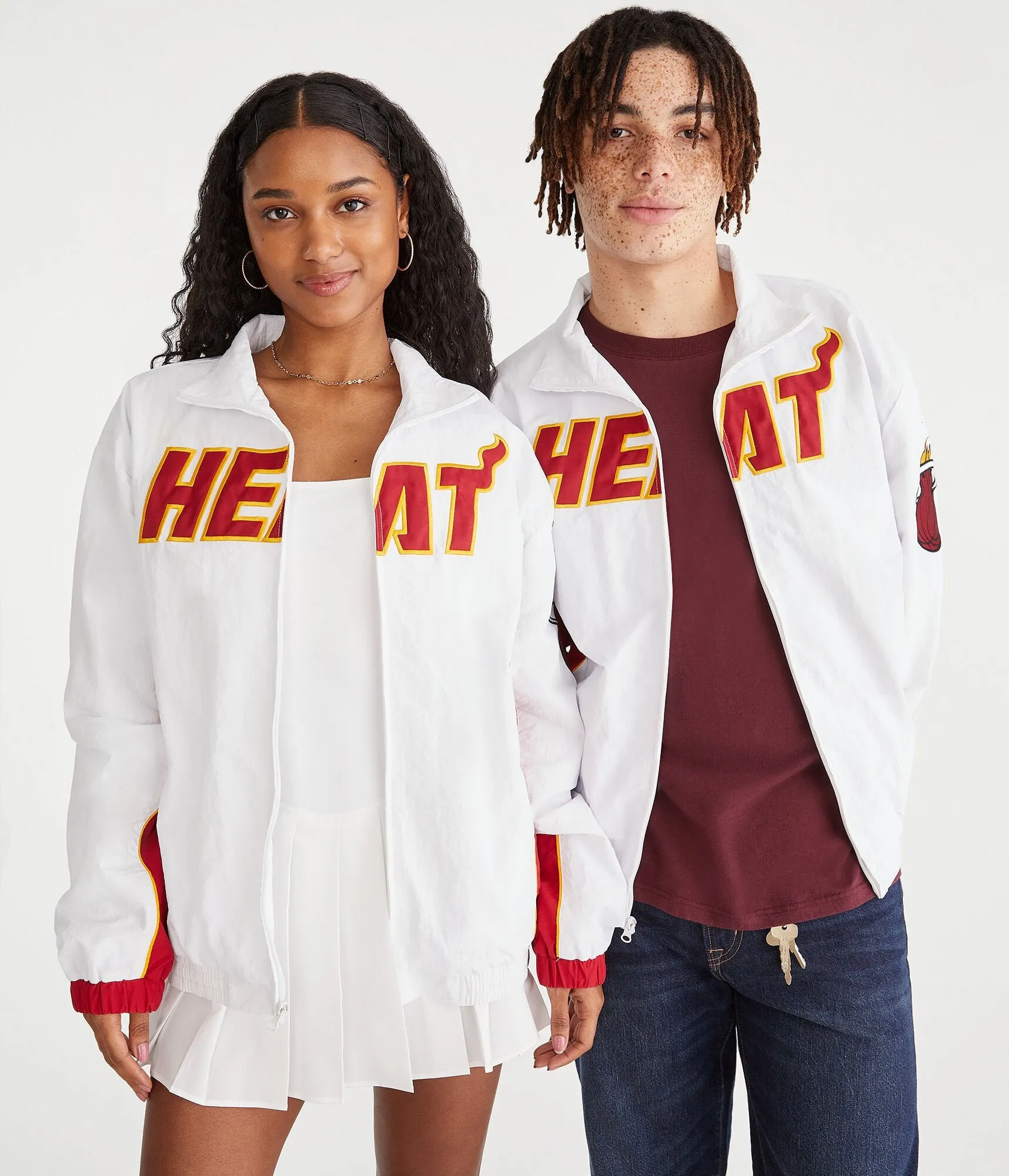 Aeropostale Miami Heat Full-Zip Track Jacket