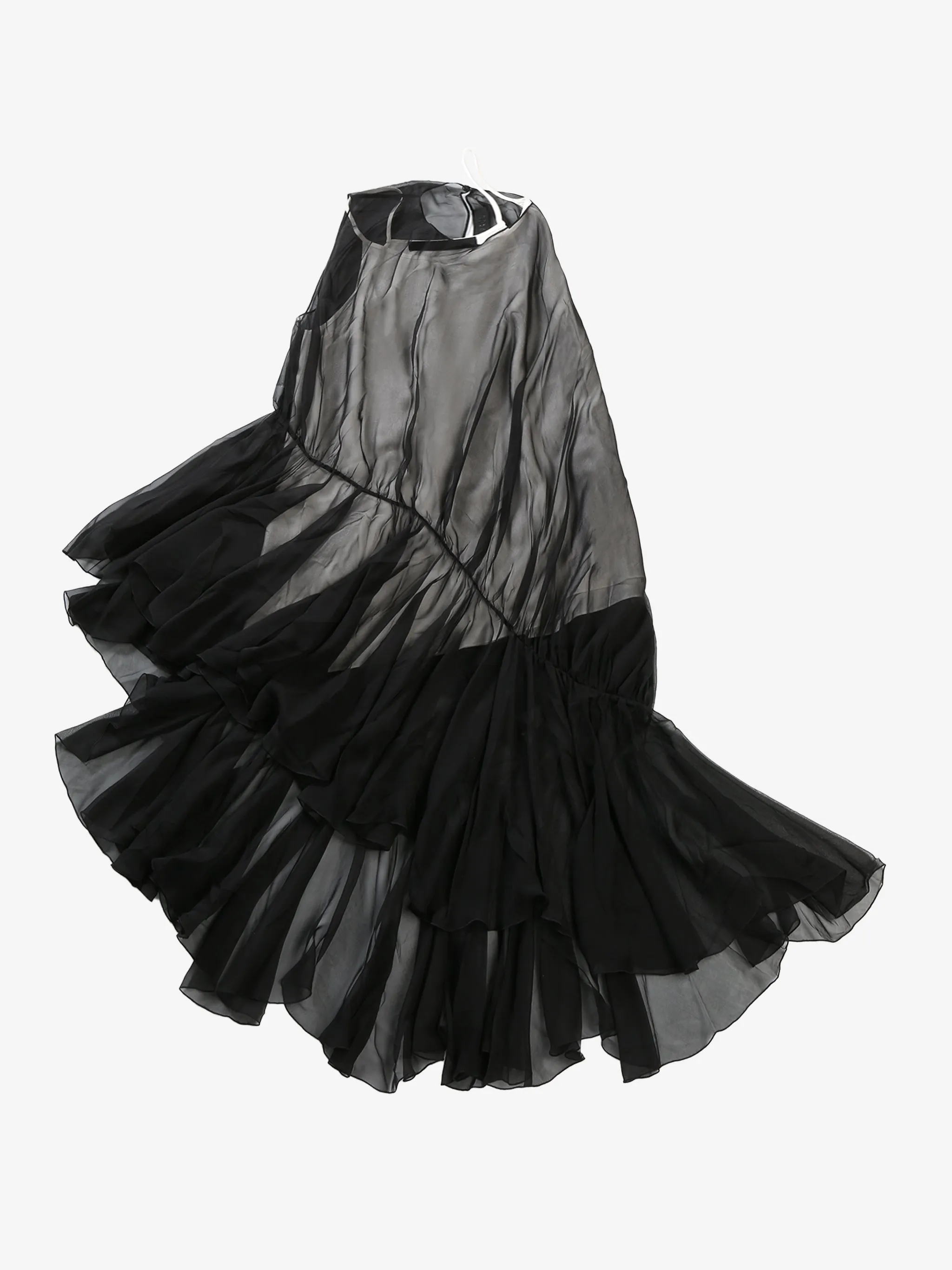 ALAINPAUL - Women Extended Ruffle Top Clothing_alainpaul