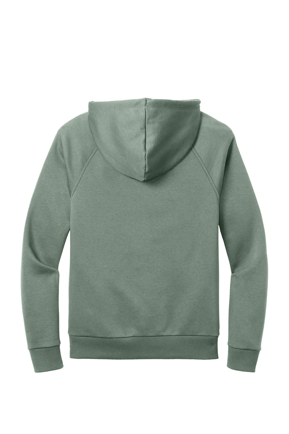 Allmade Mens CVC Fleece Hooded Sweatshirt Hoodie w/ Pouch Pocket - Matcha Green