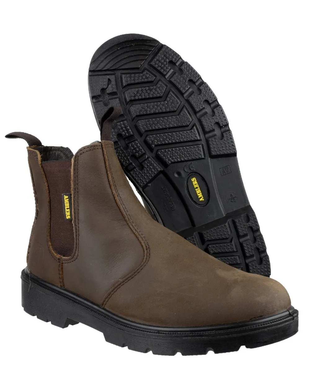 Amblers Safety FS128 Hardwearing Pull On Safety Dealer Boots Amblers Safety Shoes