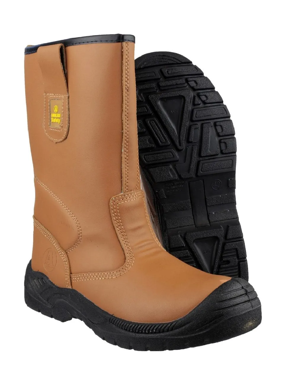 Amblers Safety FS142 Water Resistant Pull On Safety Rigger Boots Amblers Safety Shoes
