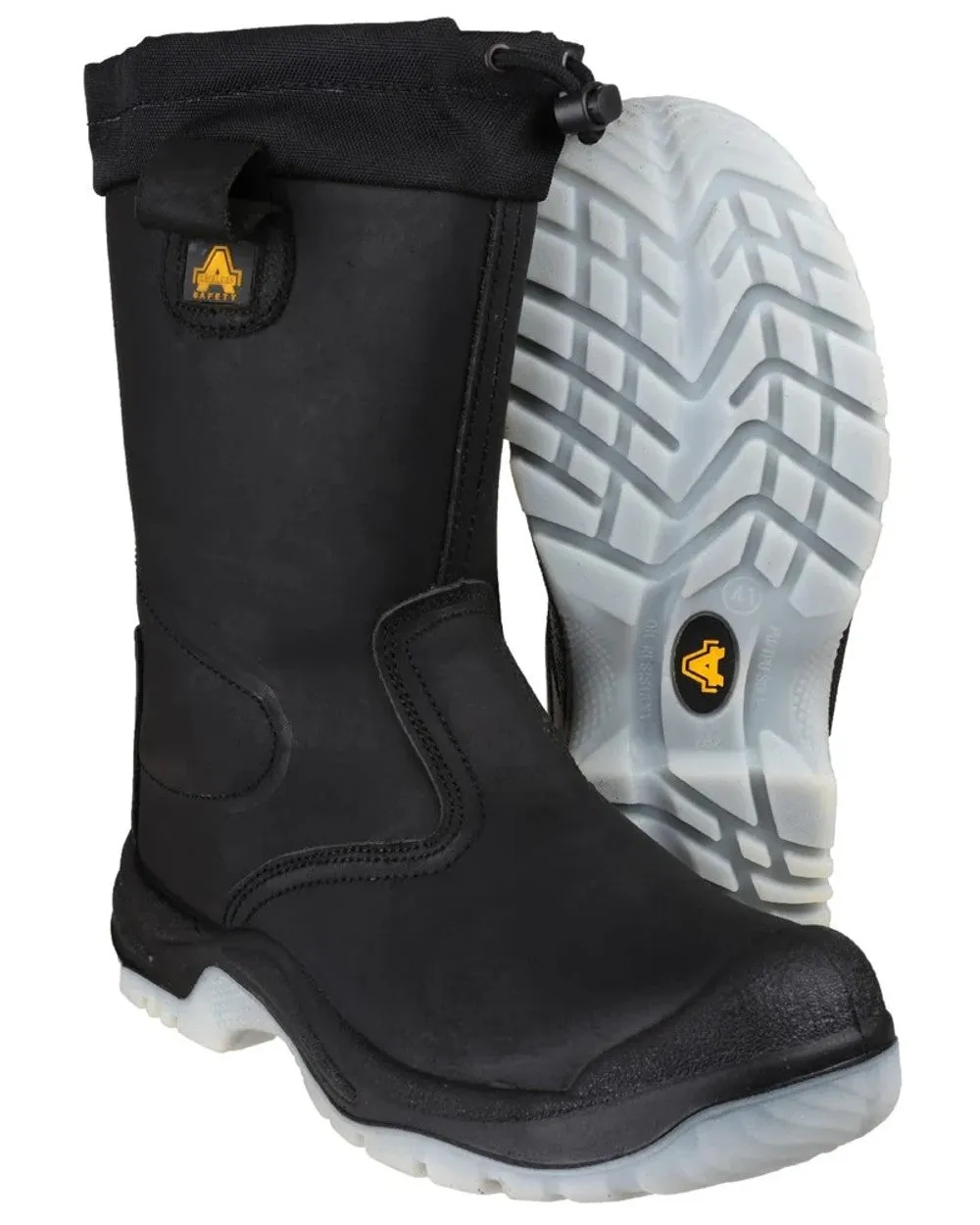 Amblers Safety Mens FS209 Water Resistant Safety Rigger Boots Amblers Safety Shoes
