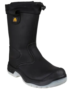 Amblers Safety Mens FS209 Water Resistant Safety Rigger Boots Amblers Safety Shoes