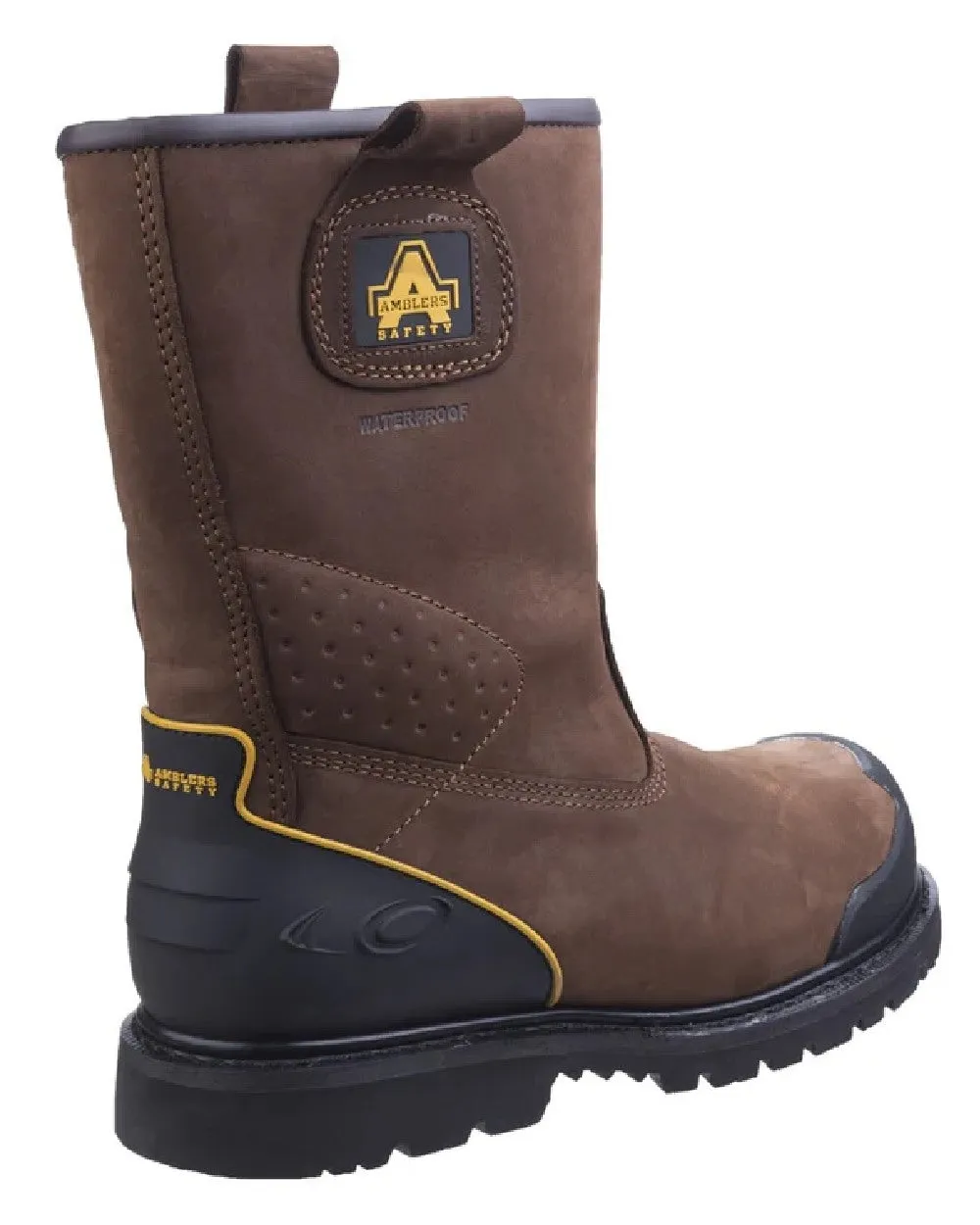 Amblers Safety Mens FS223 Goodyear Welted Waterproof Rigger Boots Amblers Safety Shoes