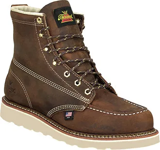 American Heritage - 6" Black Walnut Safety Toe