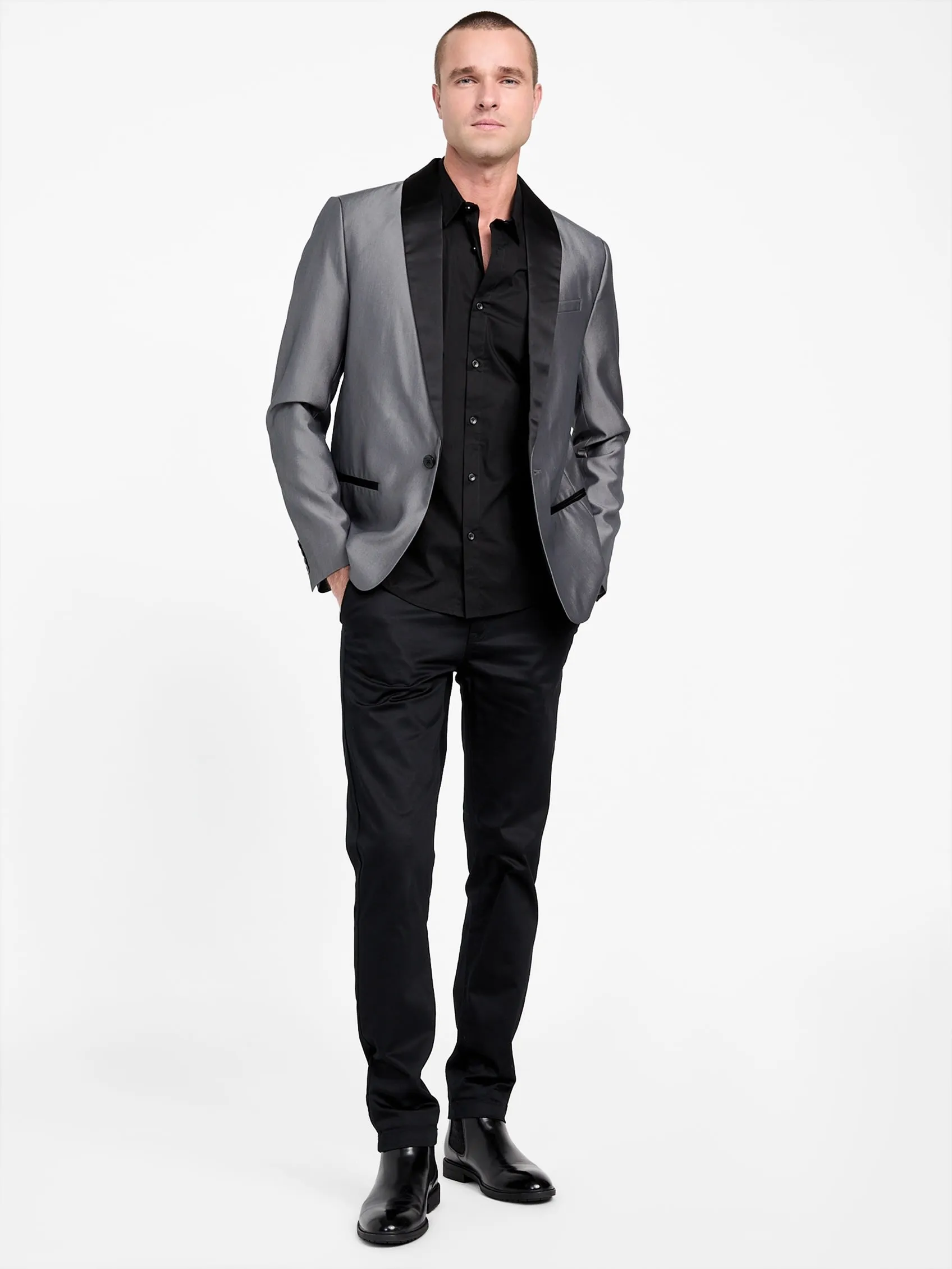 Archie Color-Block Blazer