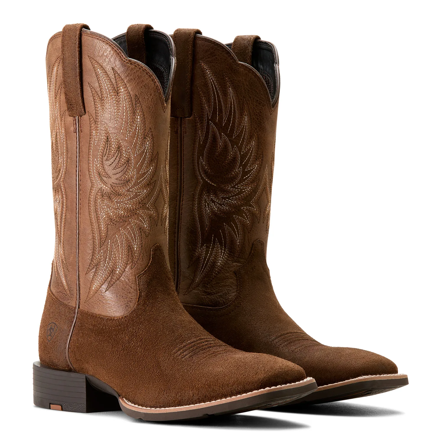 Ariat Men's Sport Rider Western Boot - Aged Smokehouse/Vintage Oak Ariat Shoes