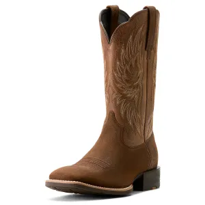 Ariat Men's Sport Rider Western Boot - Aged Smokehouse/Vintage Oak Ariat Shoes
