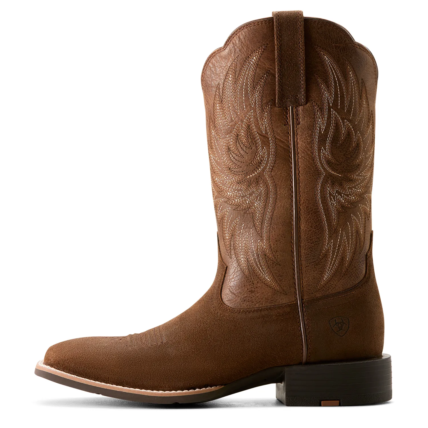 Ariat Men's Sport Rider Western Boot - Aged Smokehouse/Vintage Oak Ariat Shoes