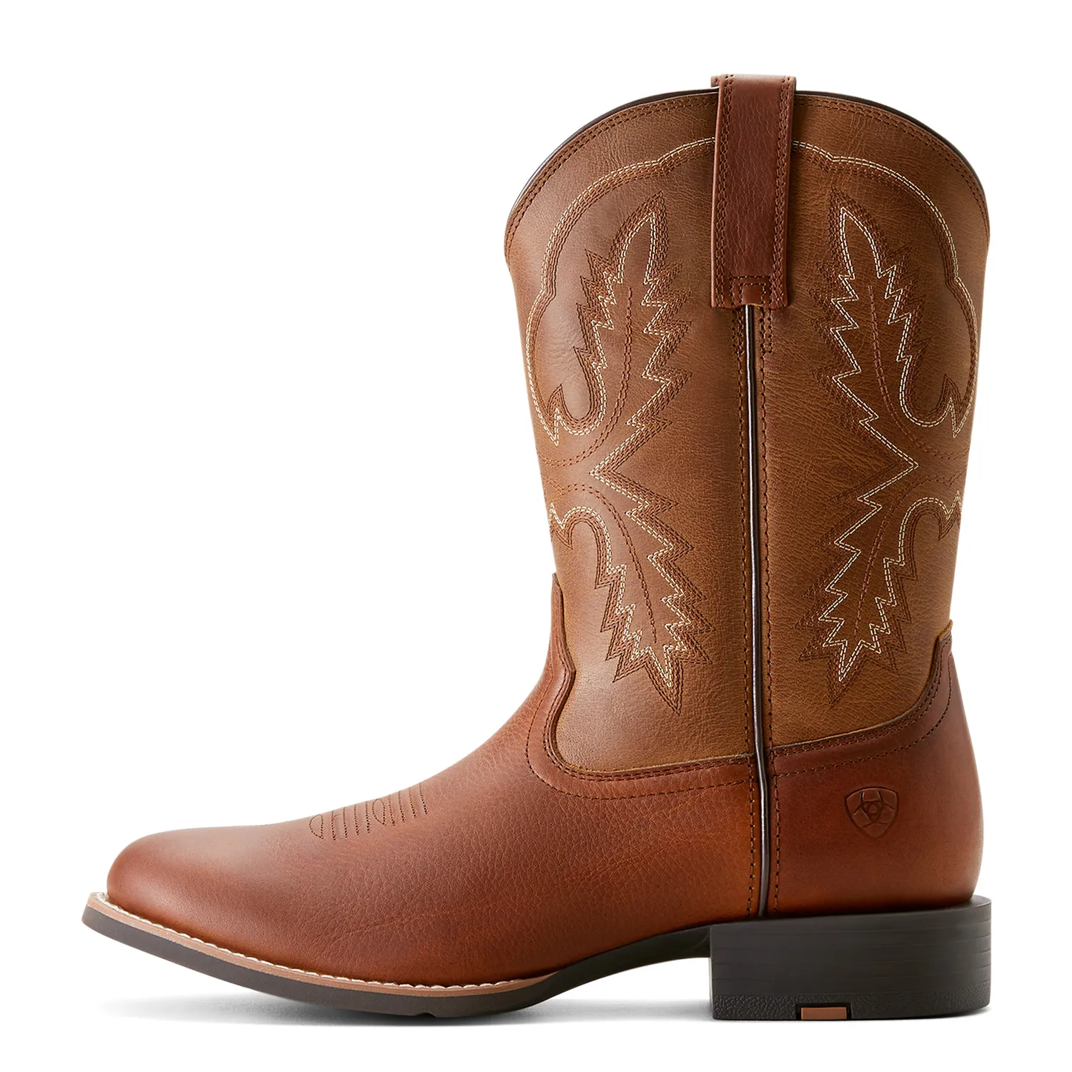 Ariat Men's Sport Stratten Western Boot - Peanut/Toasty Tan Ariat Shoes