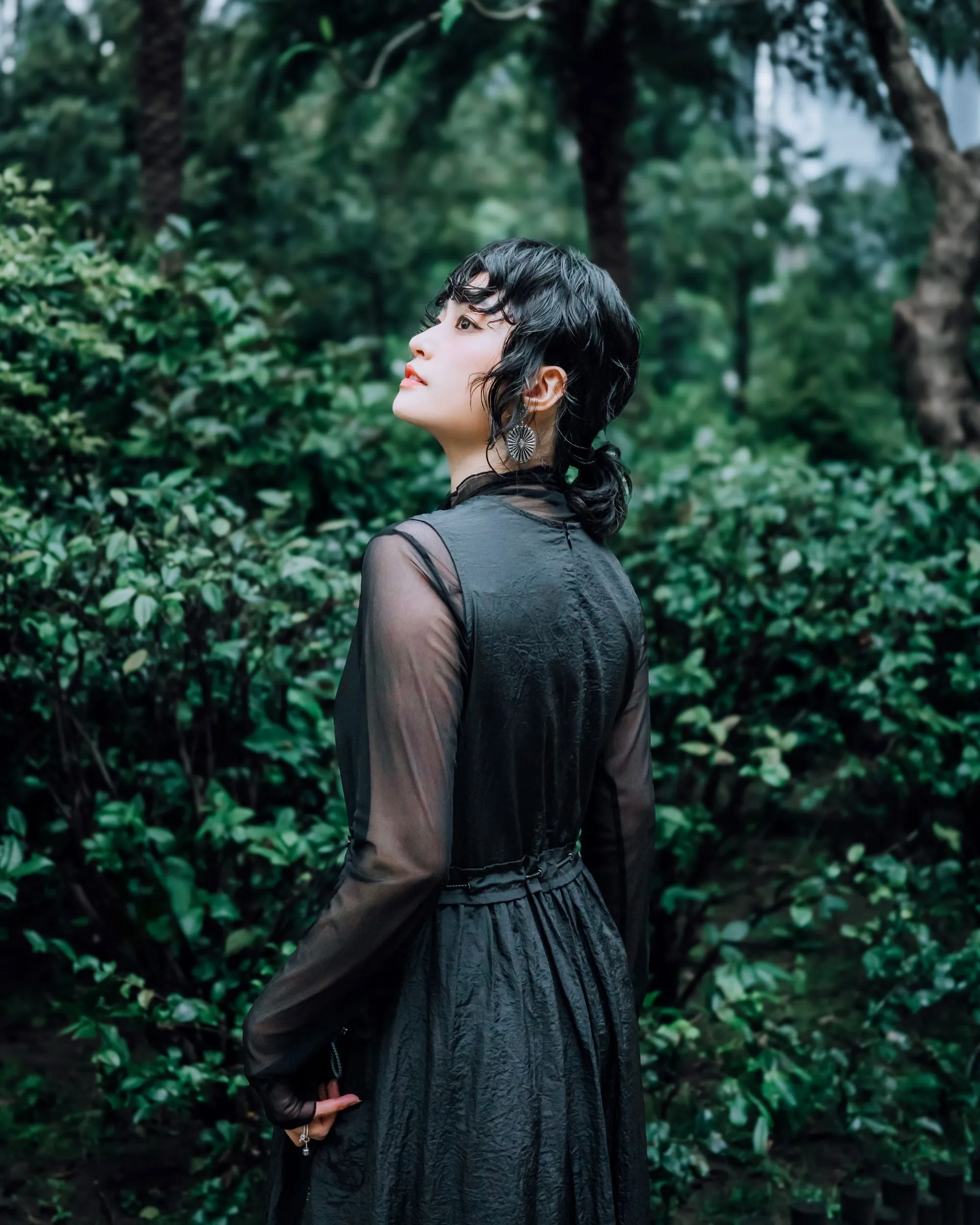 A.T. OUTDOOR Nylon Flare Dress Clothing_Atsuro-Tayama