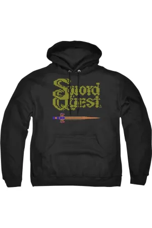 Atari 8 Bit Sword Adult Pull Over Hoodie