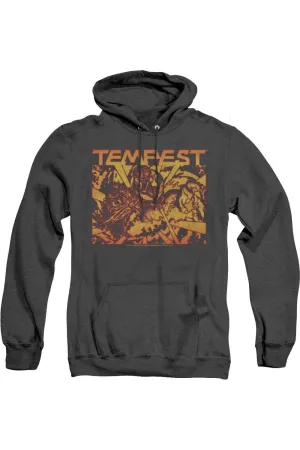Atari Demon Reach Adult Heather Hoodie