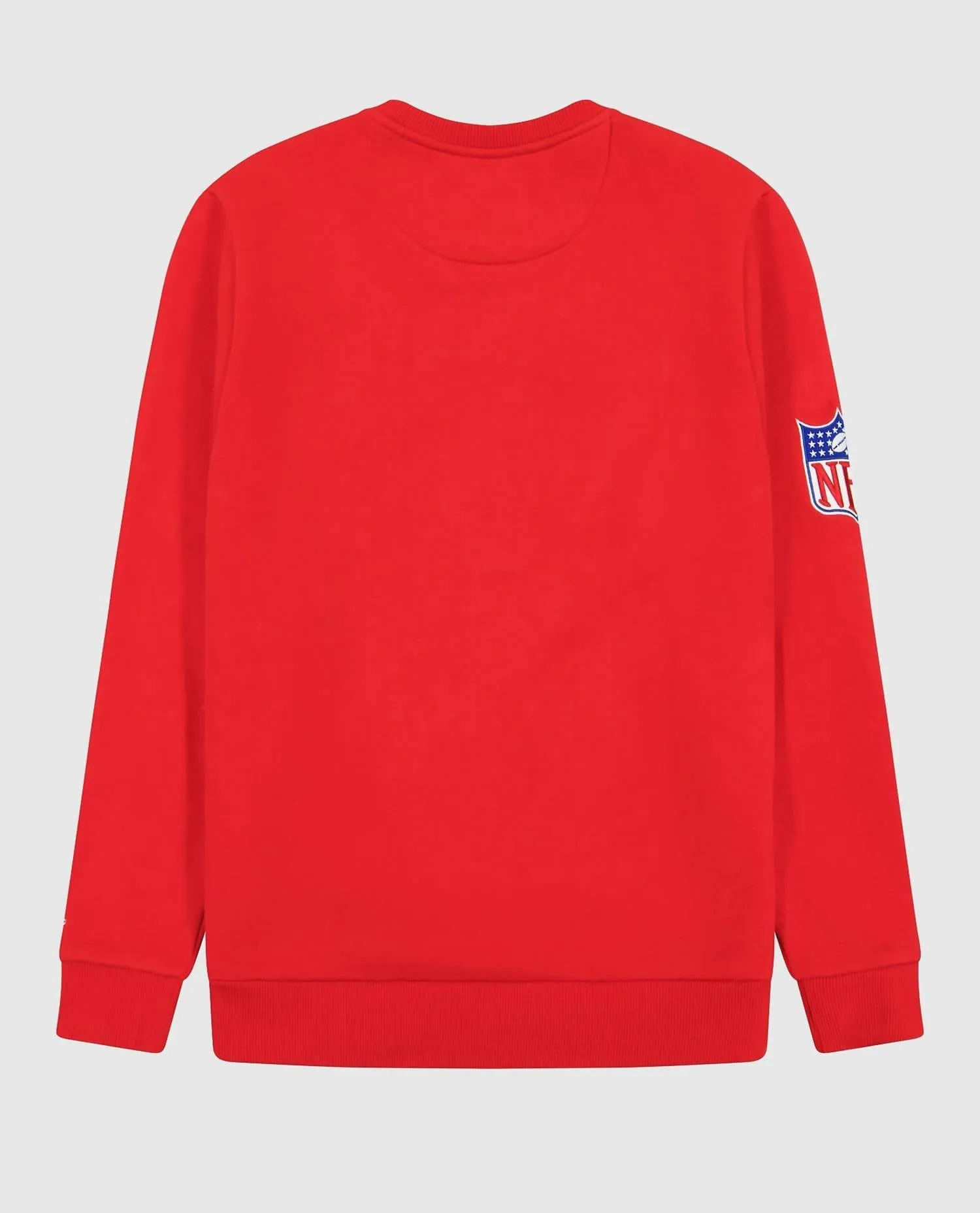 Atlanta Falcons Crew Neck Sweatshirt With Zip Pockets In Red