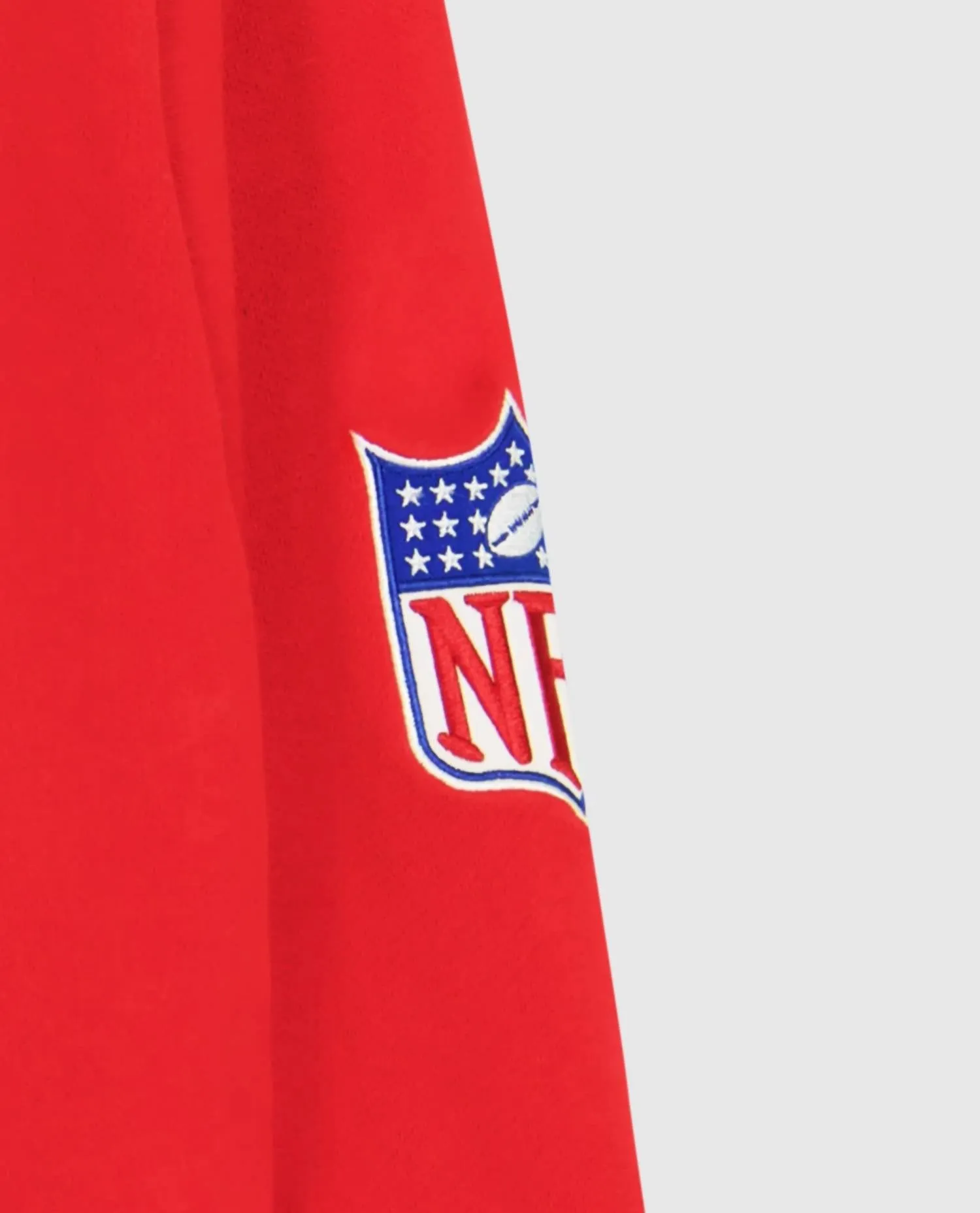Atlanta Falcons Crew Neck Sweatshirt With Zip Pockets In Red
