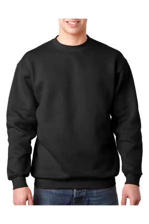 Bayside Mens USA Made Crewneck Sweatshirt - Black