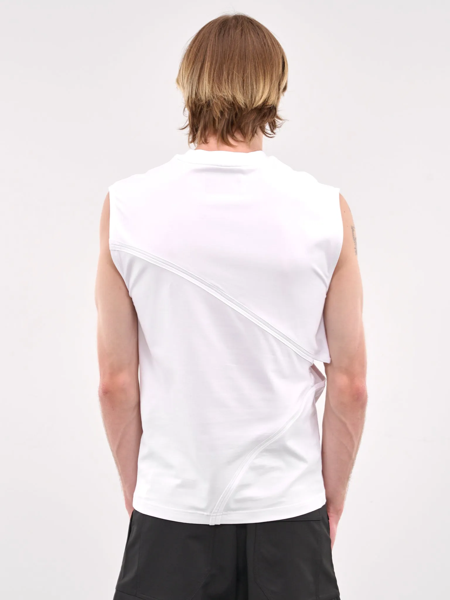 Bias Slit Tank (M-09-136-WHITE)