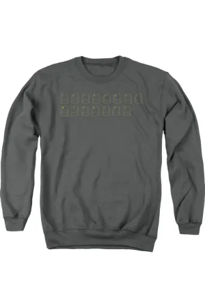 Big Bang Theory Intranet Machine Adult Crewneck Sweatshirt