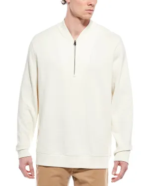 Billy Reid Pique 1/2-Zip Pullover
