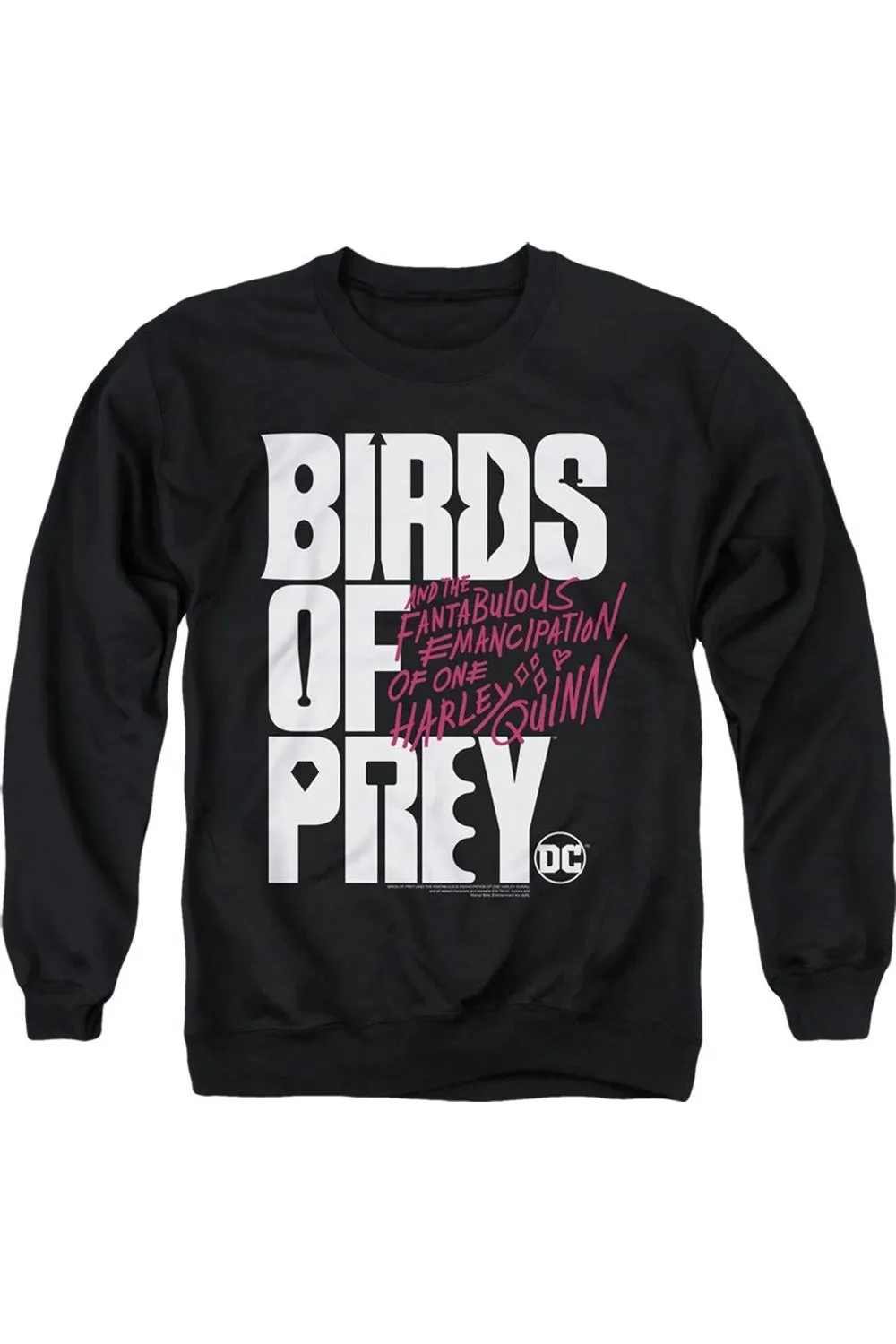 Birds Of Prey Birds Of Prey Logo Adult Crewneck Sweatshirt