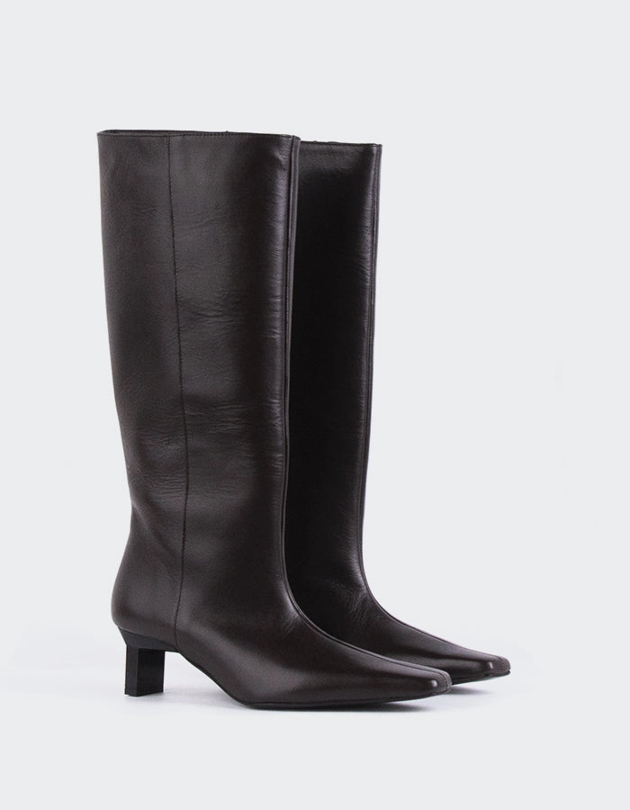 Blanzy Brown Leather
