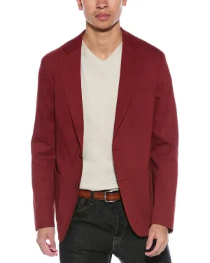 BOSS Hugo Boss Hanry Slim Fit Linen-Blend Blazer
