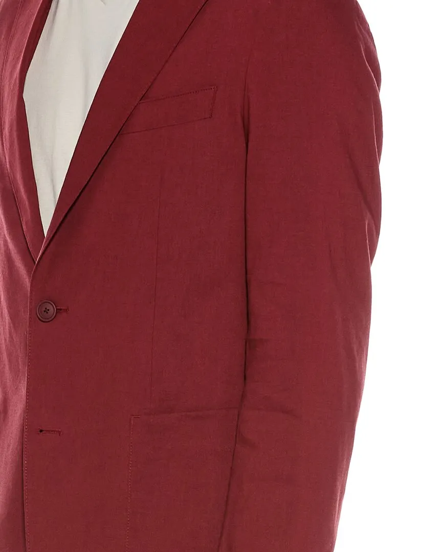 BOSS Hugo Boss Hanry Slim Fit Linen-Blend Blazer