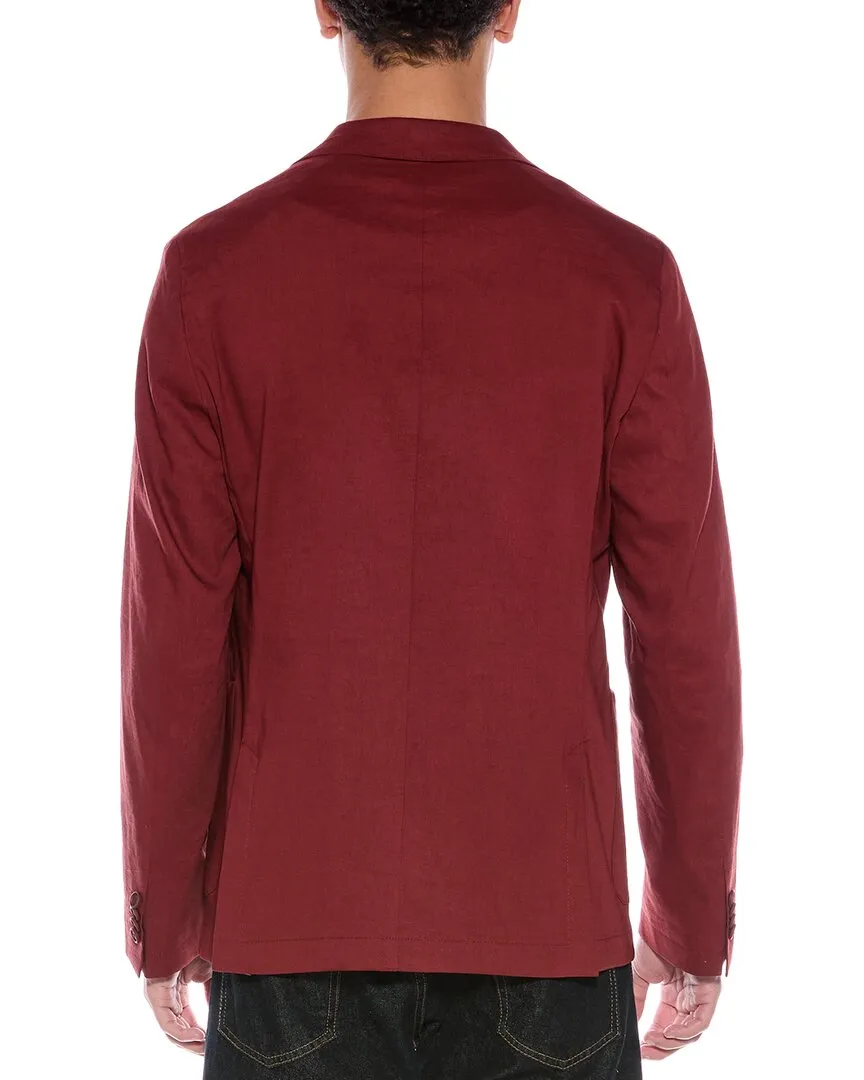 BOSS Hugo Boss Hanry Slim Fit Linen-Blend Blazer