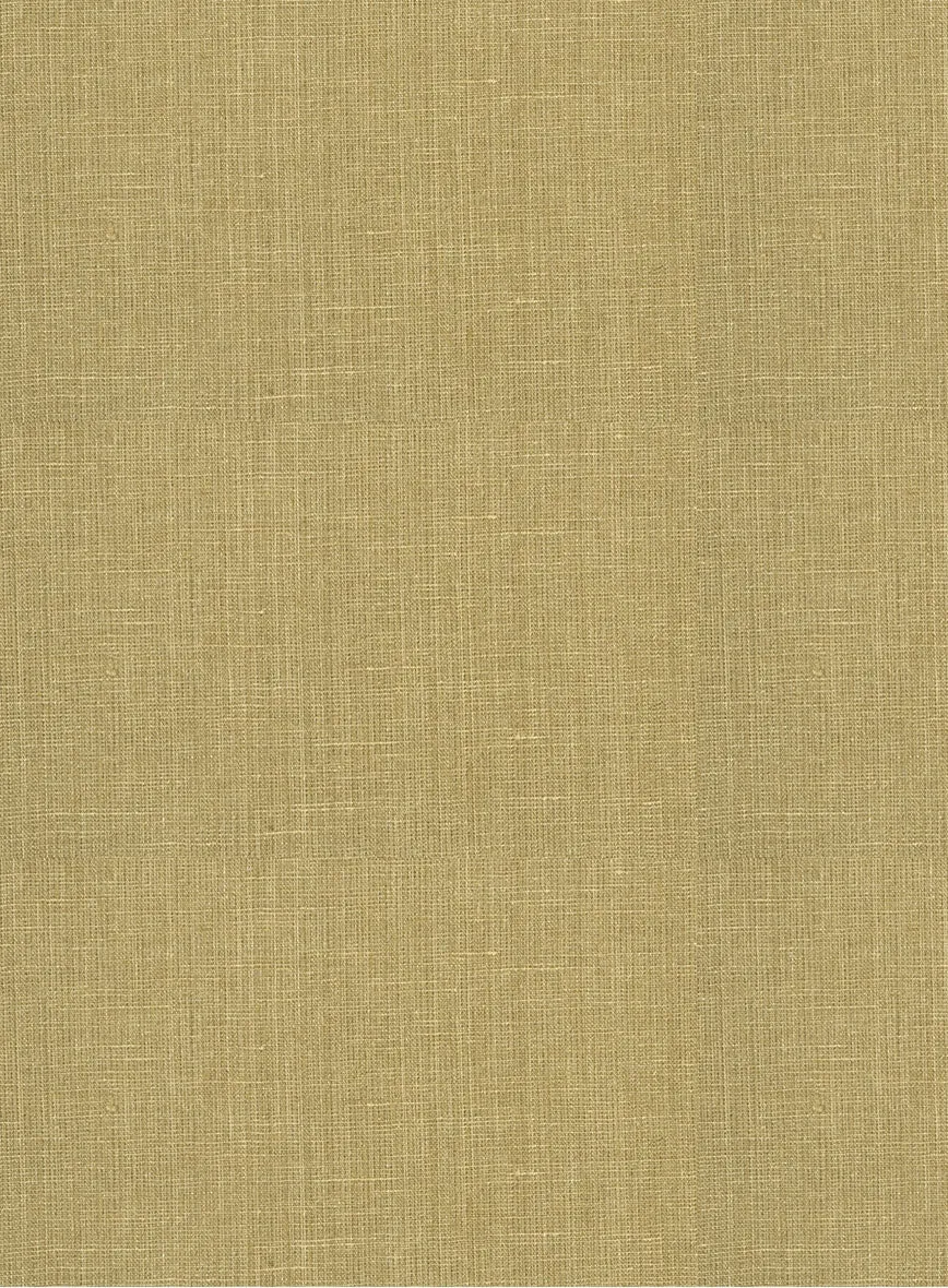 British Khaki Linen Suit
