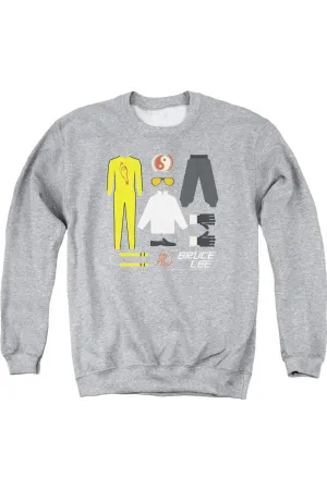 Bruce Lee Lee Gift Set Adult Crewneck Sweatshirt