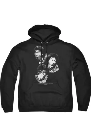 Bruce Lee Sounds Of The Dragon Adult Pull Over Hoodie