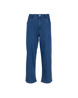 Brushed Denim Stretchey Wide Pant Clothing_Atsuro-Tayama
