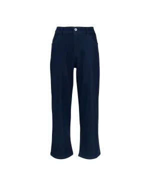 Brushed Denim Stretchey Wide Pant Clothing_Atsuro-Tayama