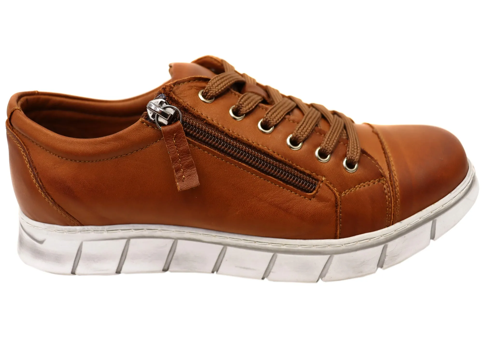 Cabello Comfort Unison Womens Leather European Casual Shoes Cabello Comfort Shoes