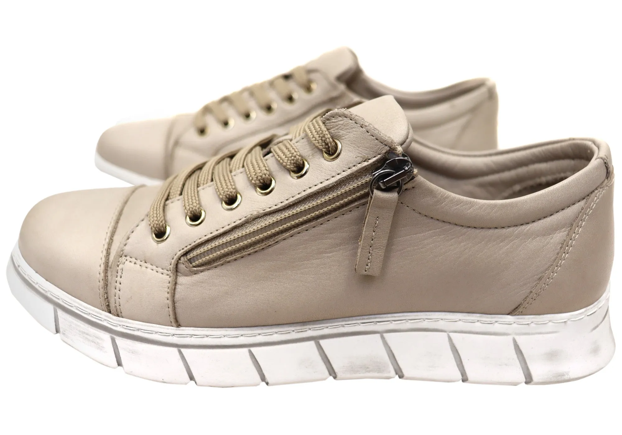 Cabello Comfort Unison Womens Leather European Casual Shoes Cabello Comfort Shoes