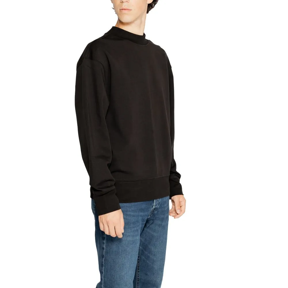 Calvin Klein Jeans Black Cotton Cotton Sweater