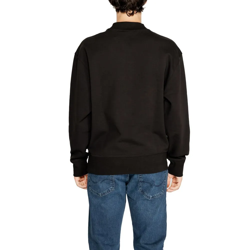 Calvin Klein Jeans Black Cotton Cotton Sweater