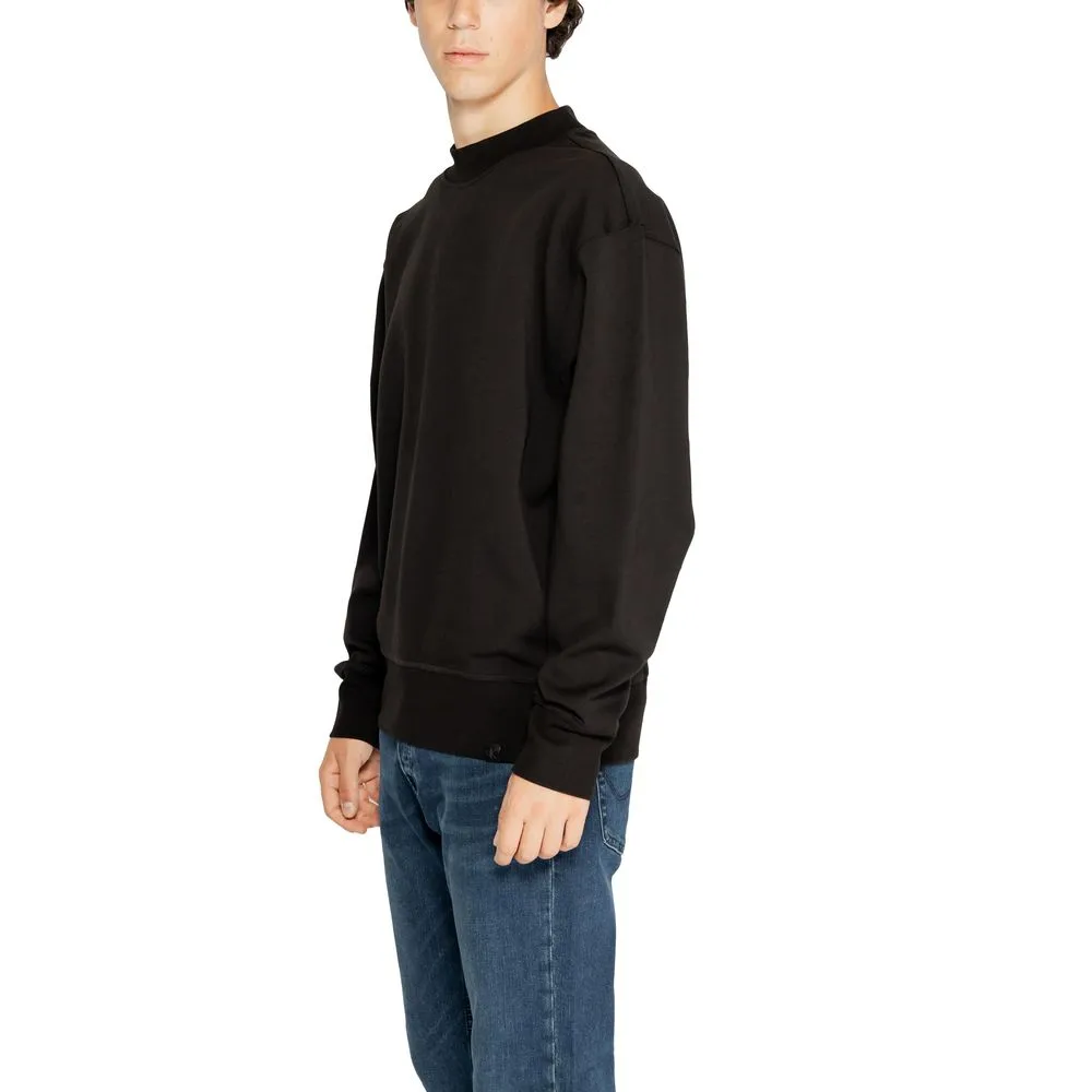 Calvin Klein Jeans Black Cotton Cotton Sweater