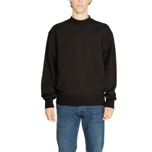 Calvin Klein Jeans Black Cotton Cotton Sweater