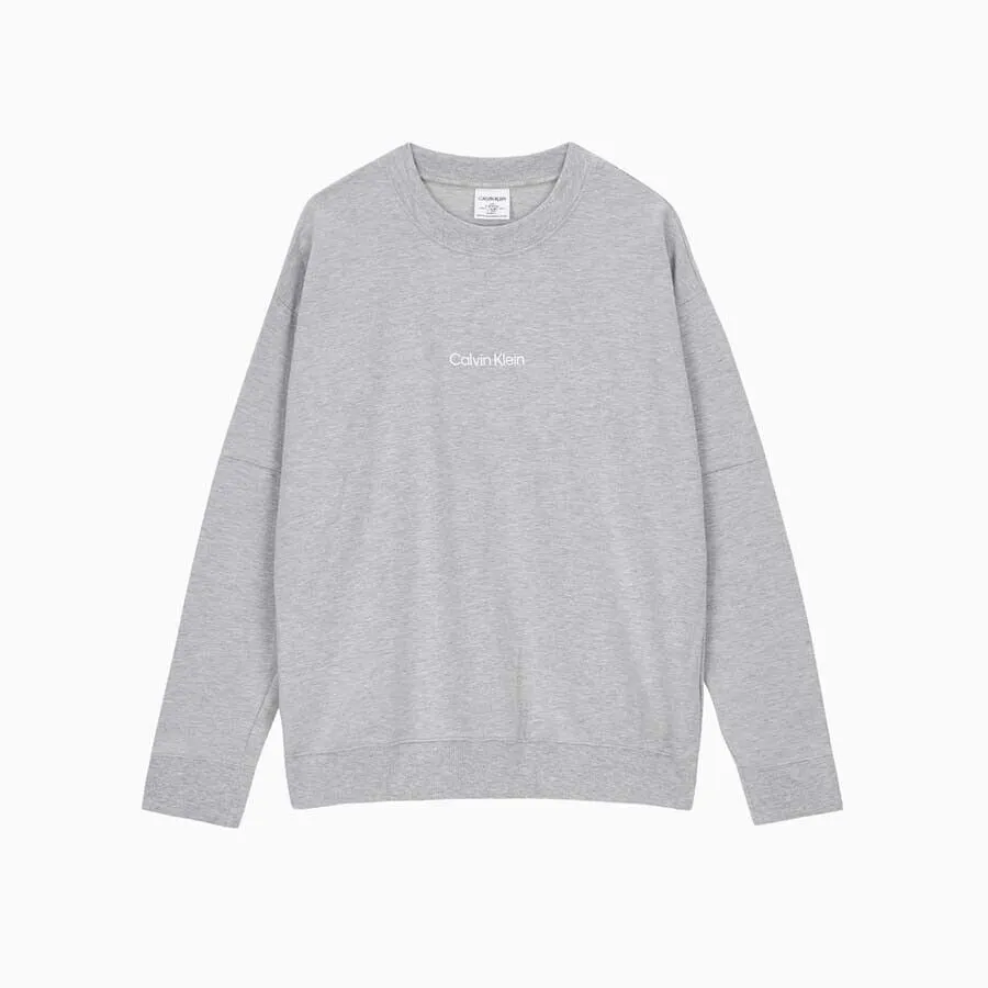 Calvin Klein Lounge NM2172050 Sweatshirt Men's Small Gray Cotton Pullover APP863