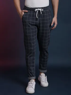 Campus Sutra Men Stylish Striped Joggers