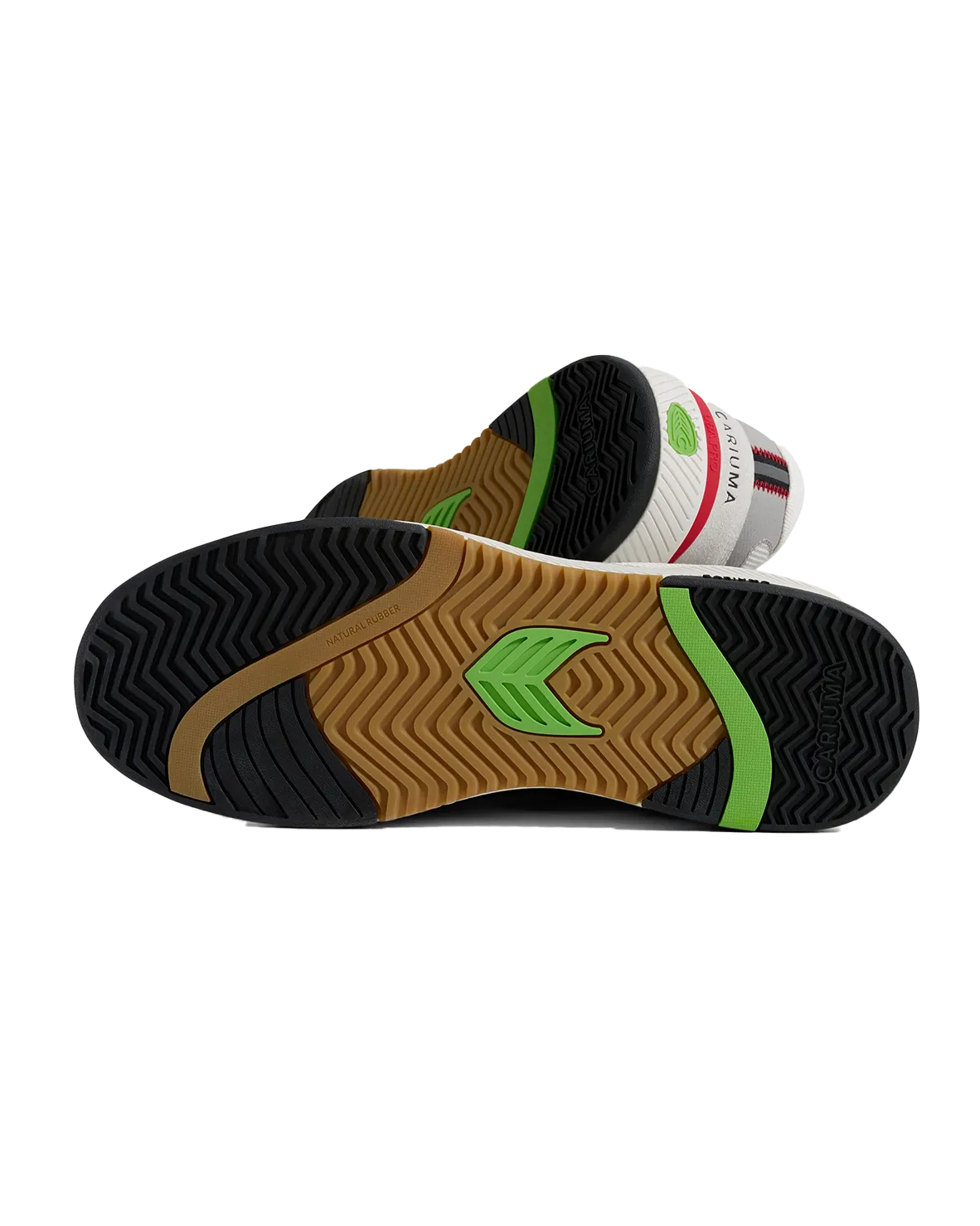 Cariuma Shoes Uba Pro Shoes in Smoke White, Red & Black