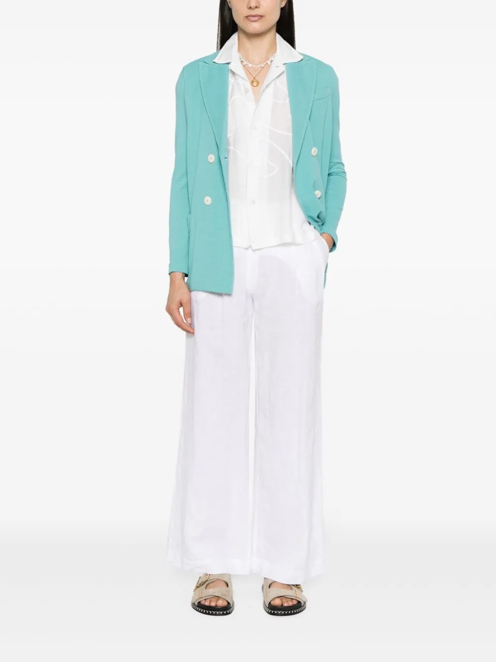 Circolo 1901 Women's Jackets Clear blue