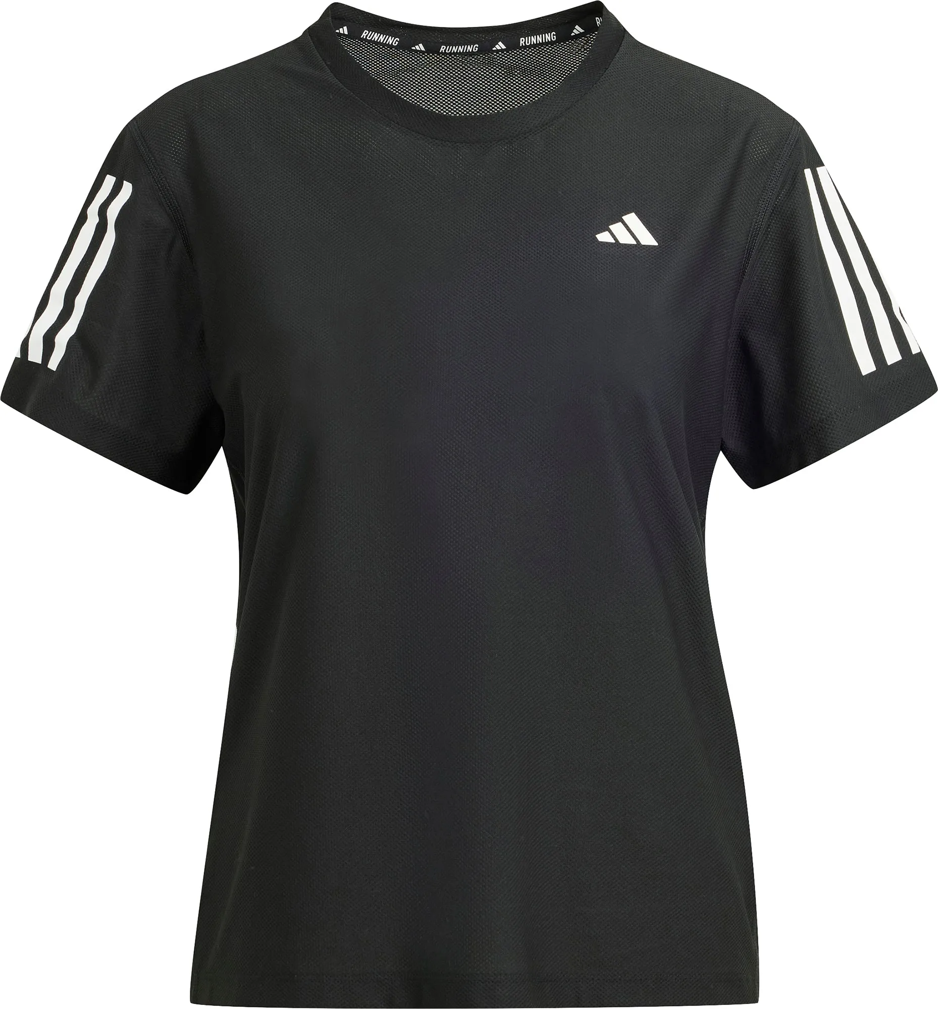 Clothing Adidas  Women adidas Own The Run Short Sleeve Womens Running Top - Black