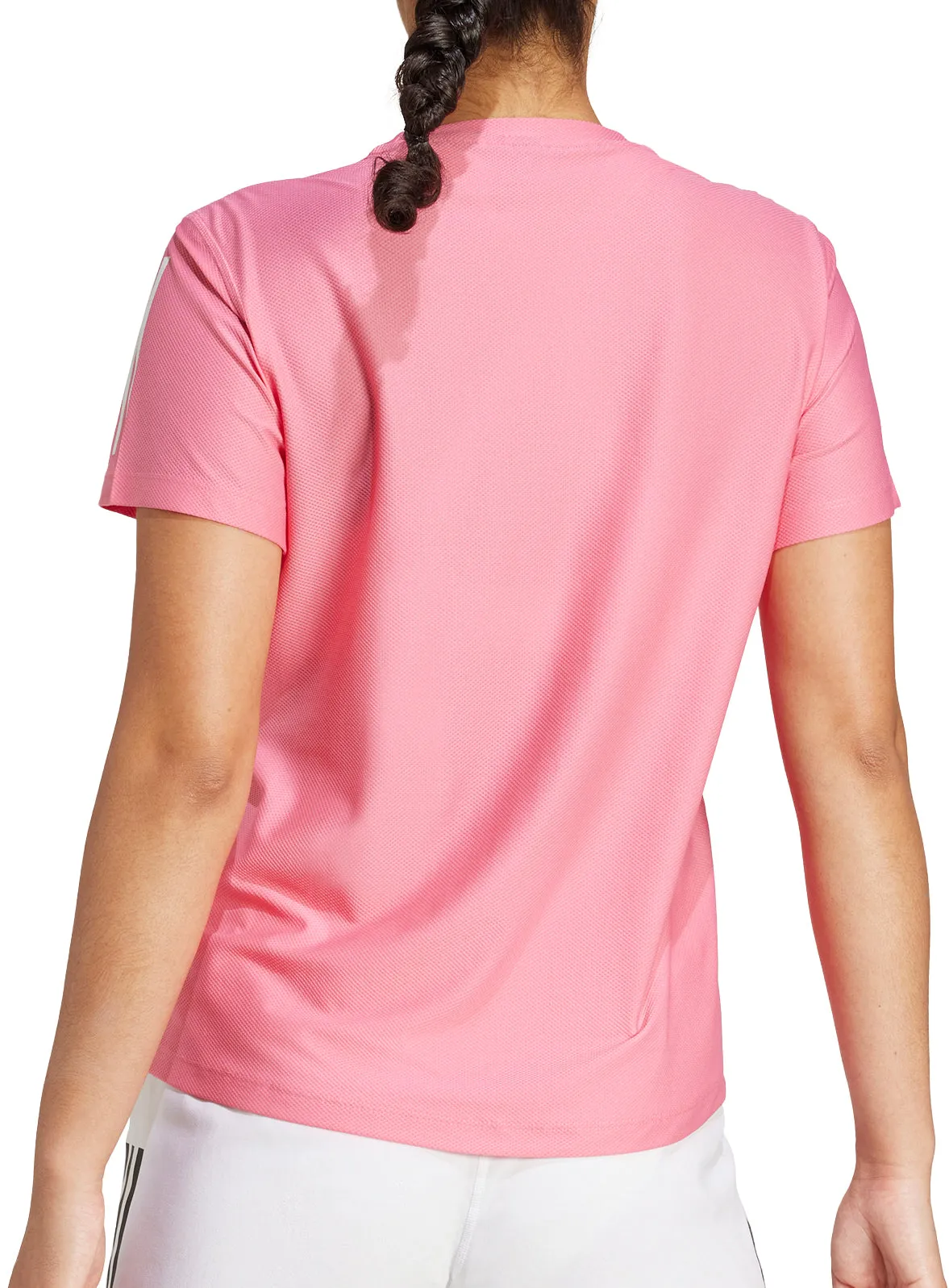 Clothing Adidas  Women adidas Own The Run Short Sleeve Womens Running Top - Pink