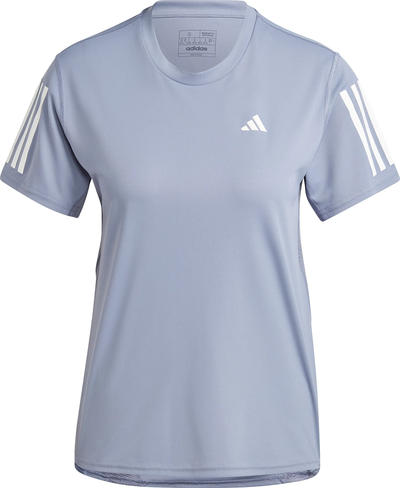 Clothing Adidas  Women adidas Own The Run Short Sleeve Womens Running Top - Purple
