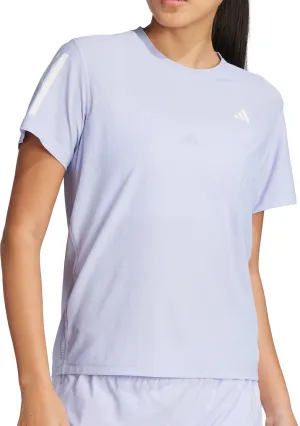 Clothing Adidas  Women adidas Own The Run Short Sleeve Womens Running Top - Purple